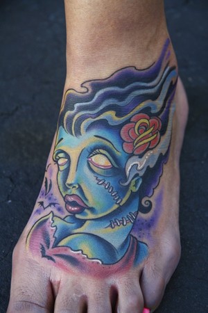 London - Bride Of Frankenstein Tattoo